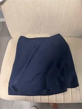 Aritzia satin skirt